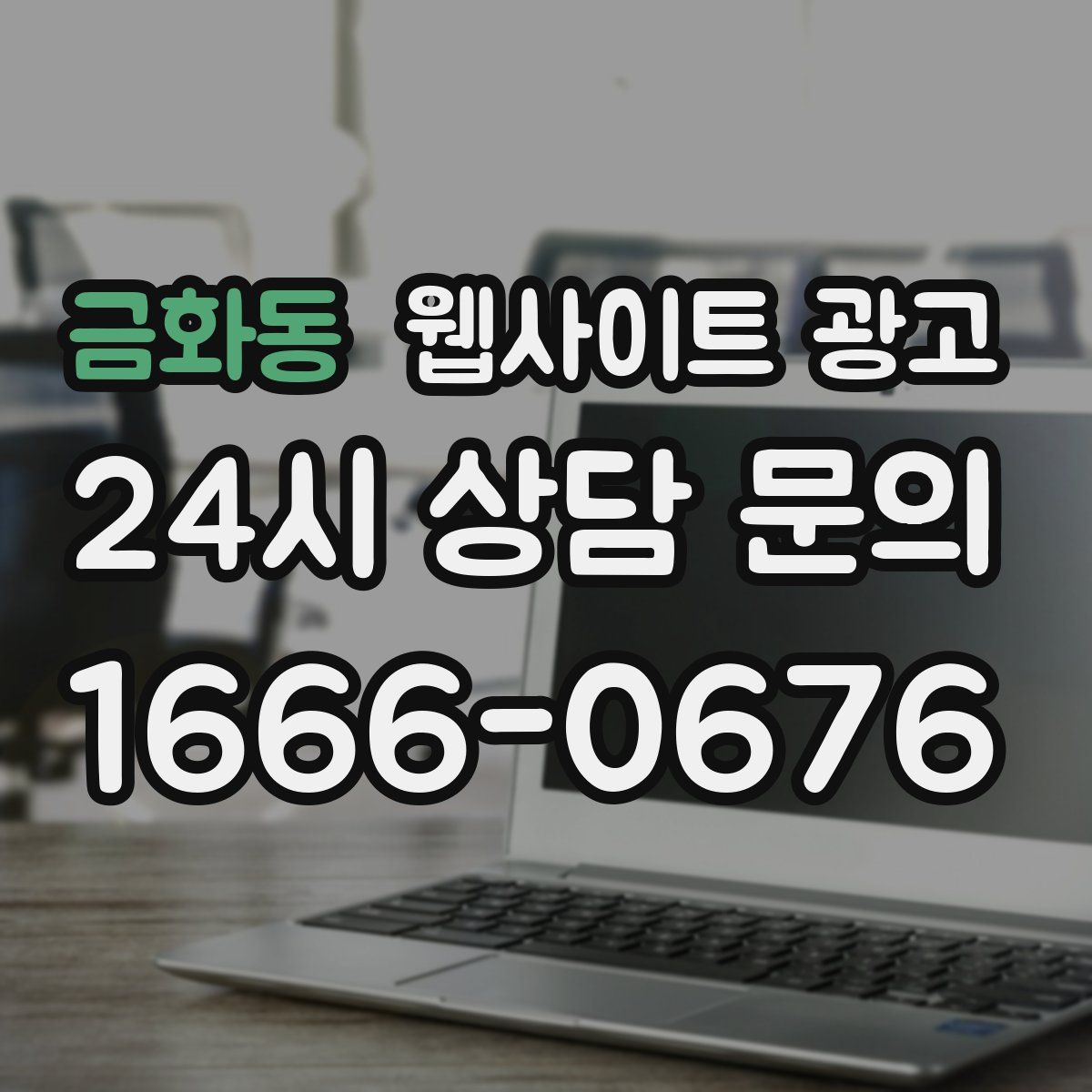 금화동 웹사이트 광고