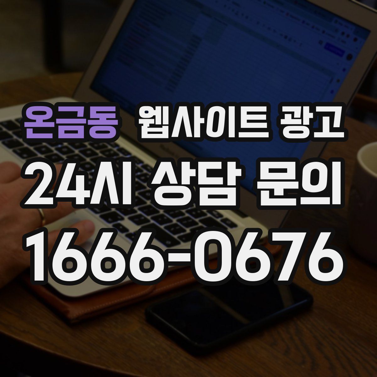 온금동 웹사이트 광고