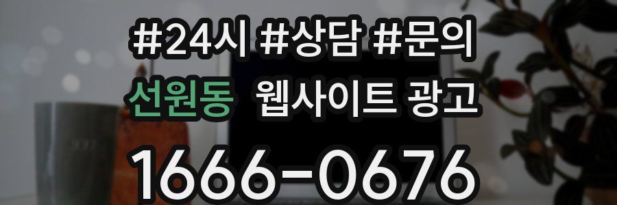 선원동 웹사이트 광고