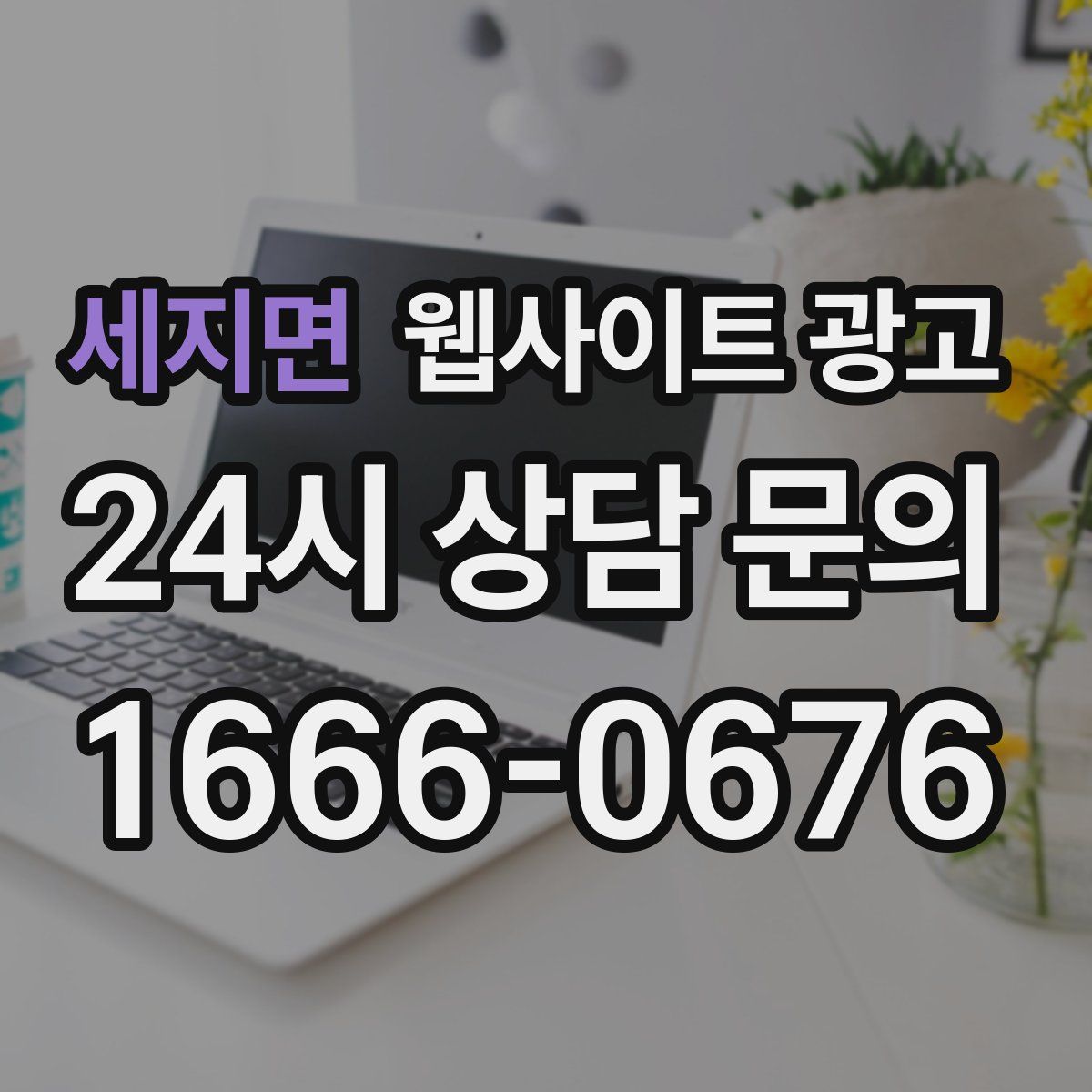 세지면 웹사이트 광고