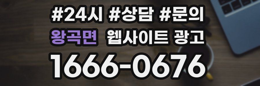 왕곡면 웹사이트 광고