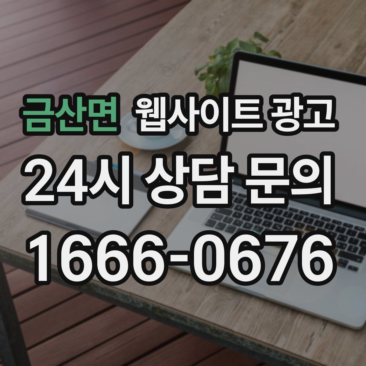 금산면 웹사이트 광고