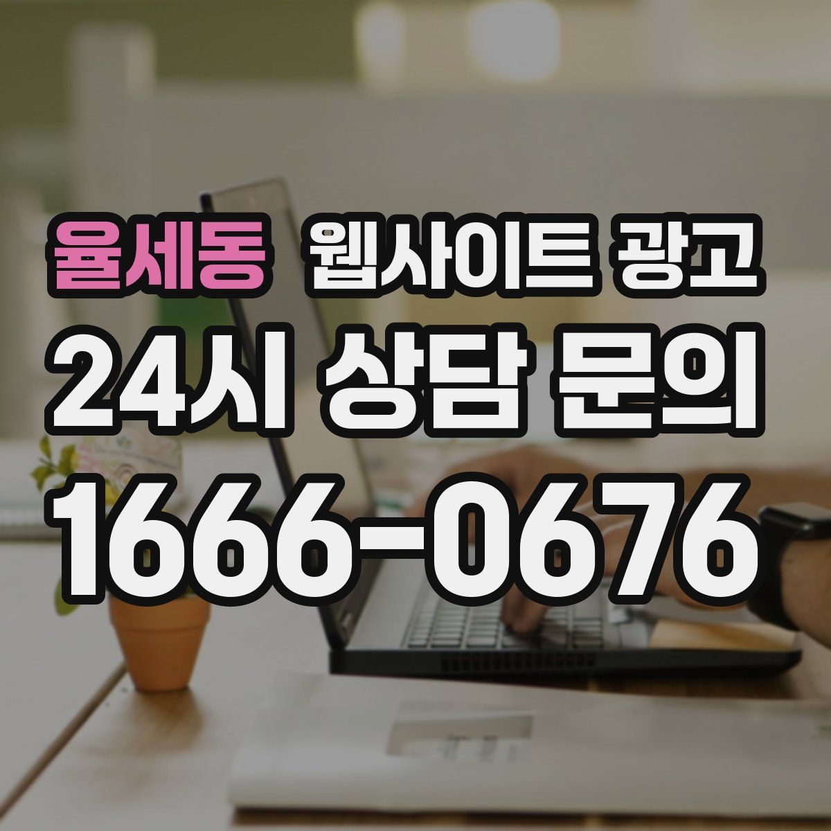 율세동 웹사이트 광고