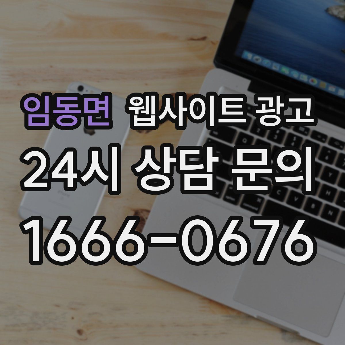 임동면 웹사이트 광고