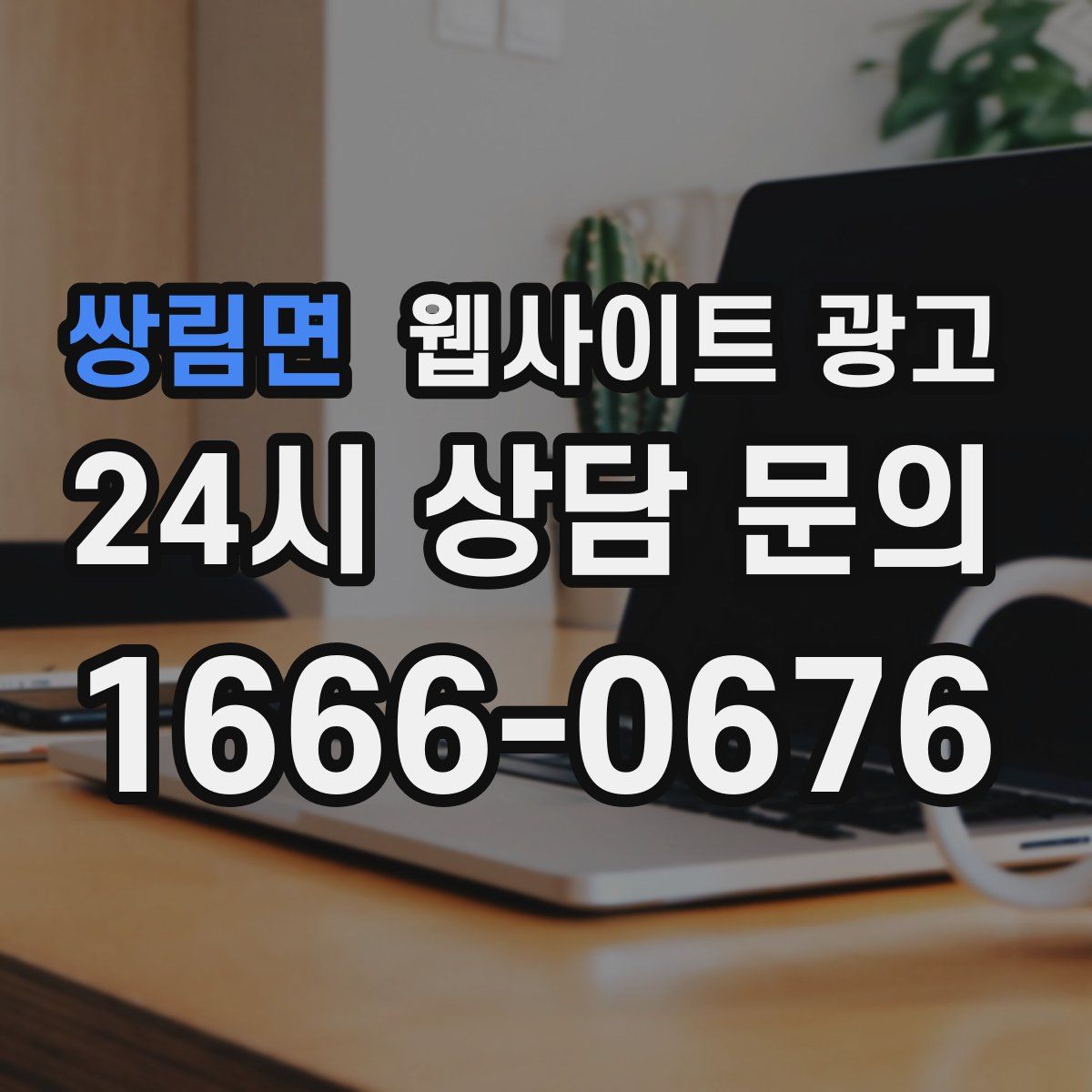 쌍림면 웹사이트 광고