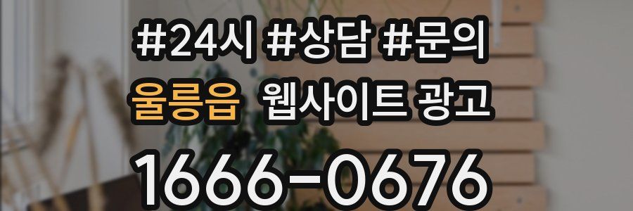 울릉읍 웹사이트 광고