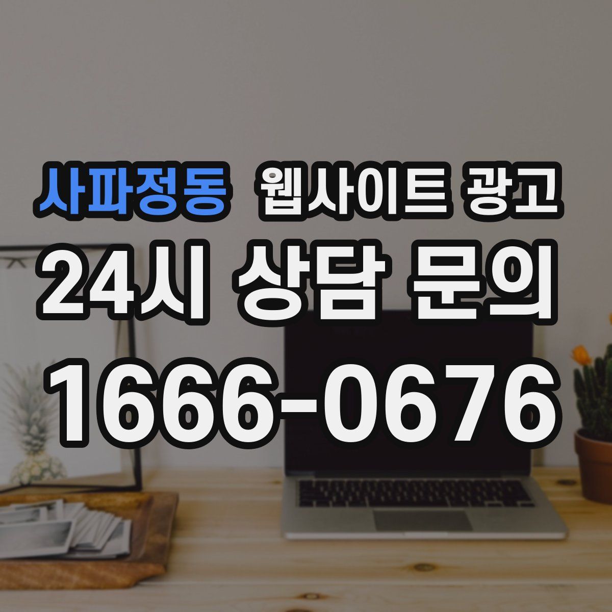 사파정동 웹사이트 광고