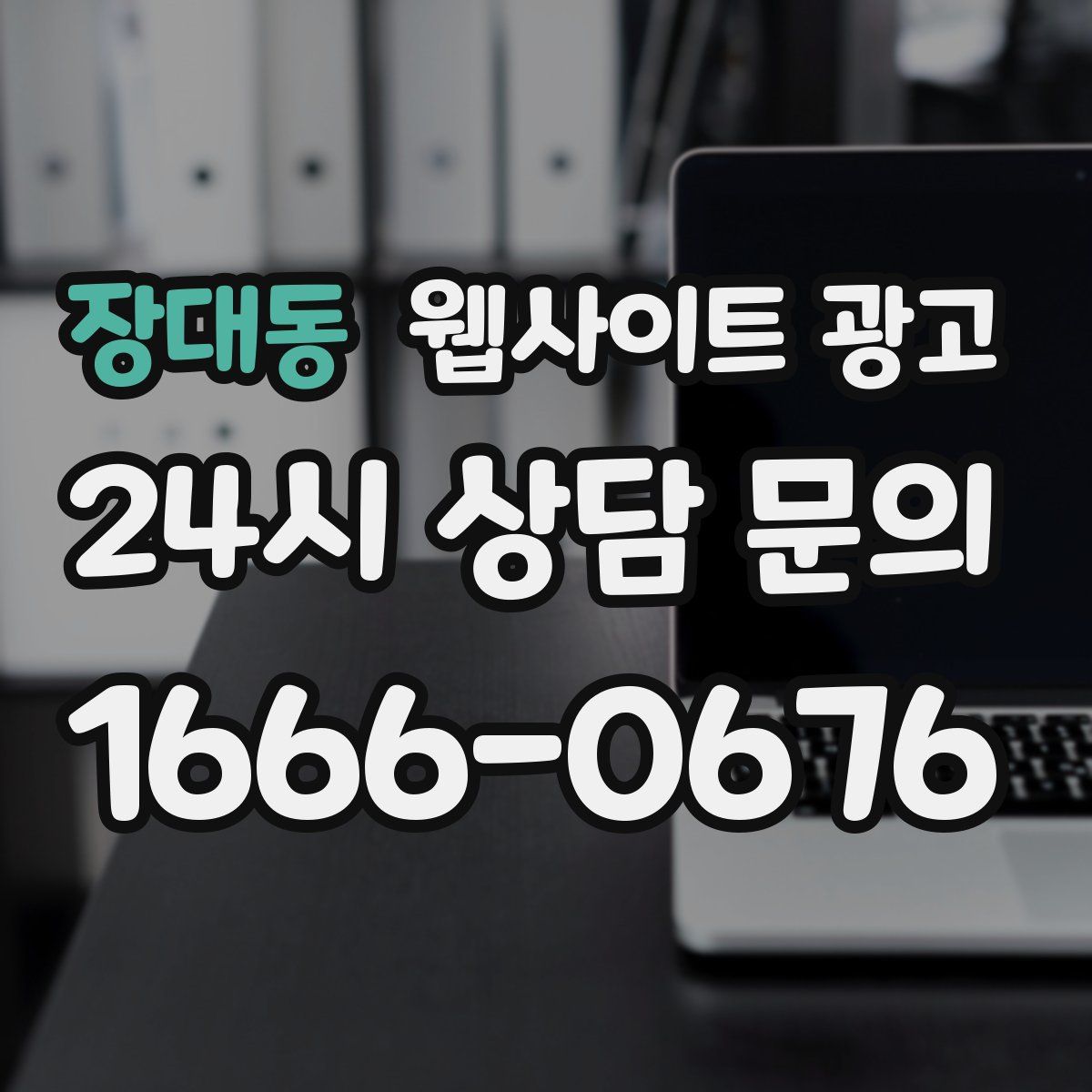 장대동 웹사이트 광고