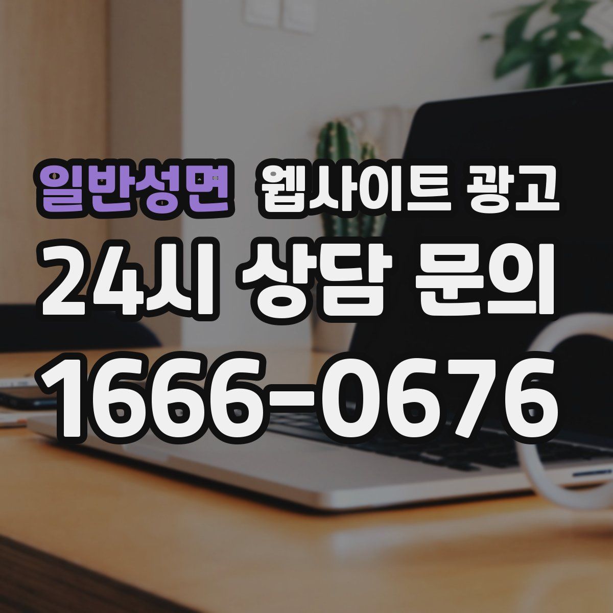 일반성면 웹사이트 광고