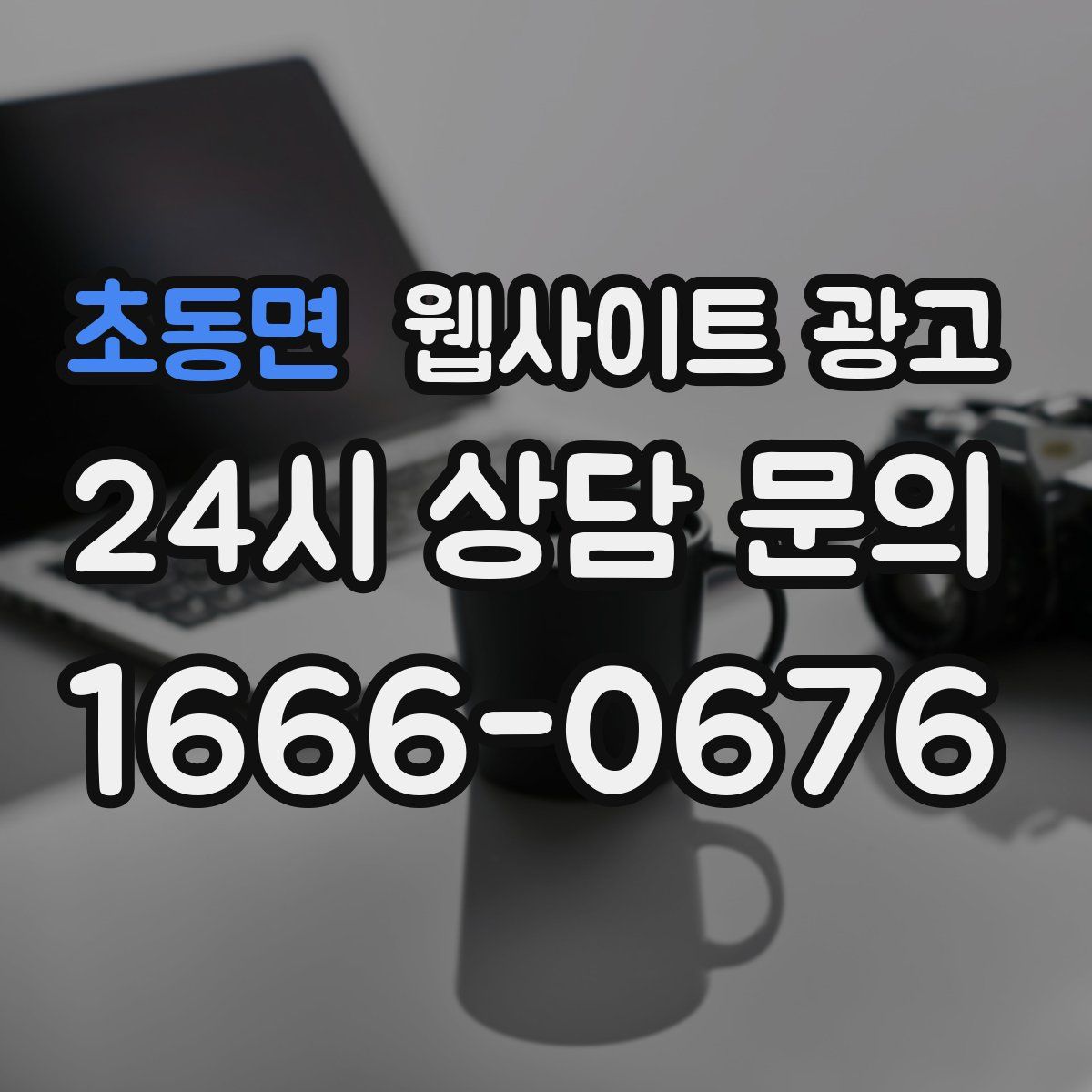 초동면 웹사이트 광고