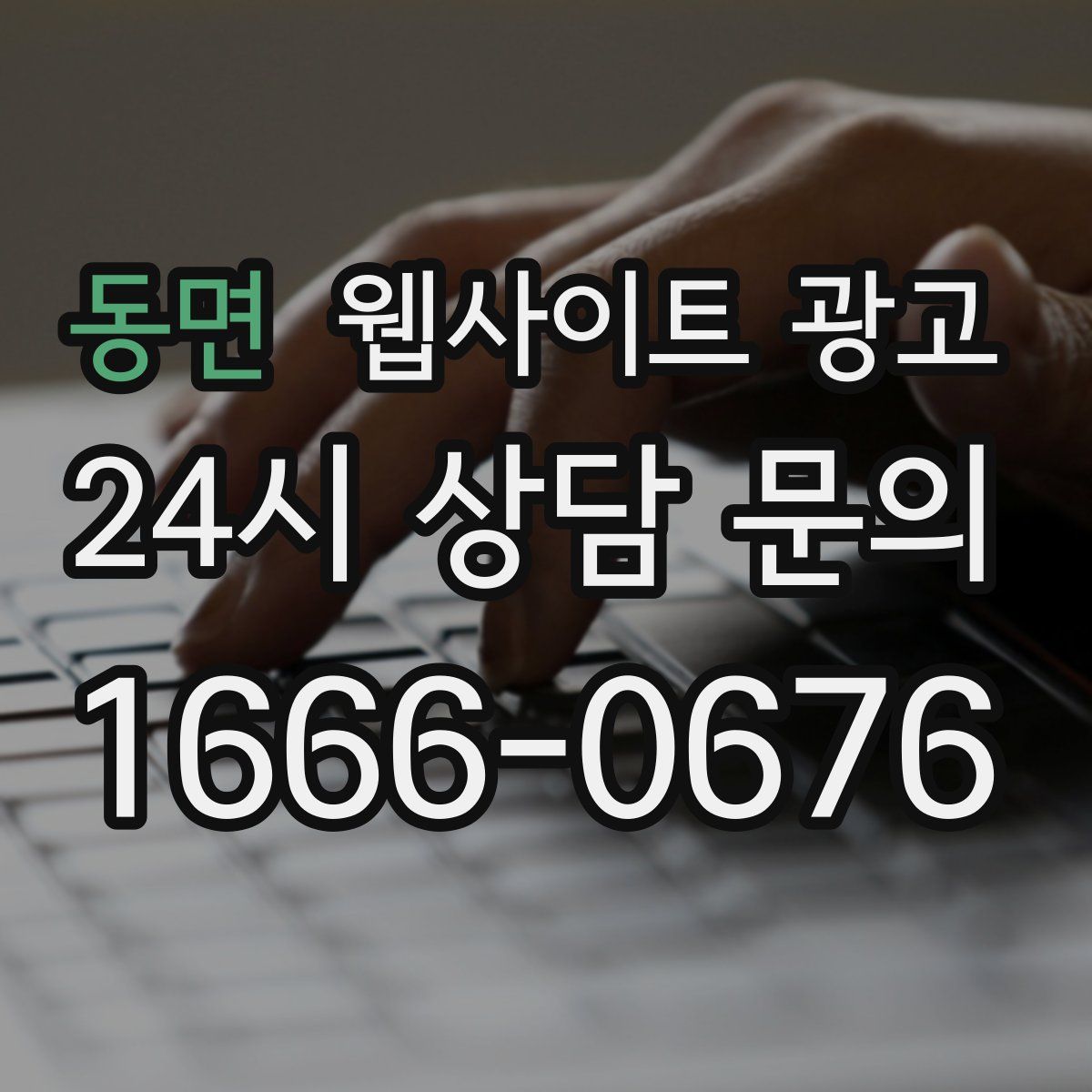 동면 웹사이트 광고