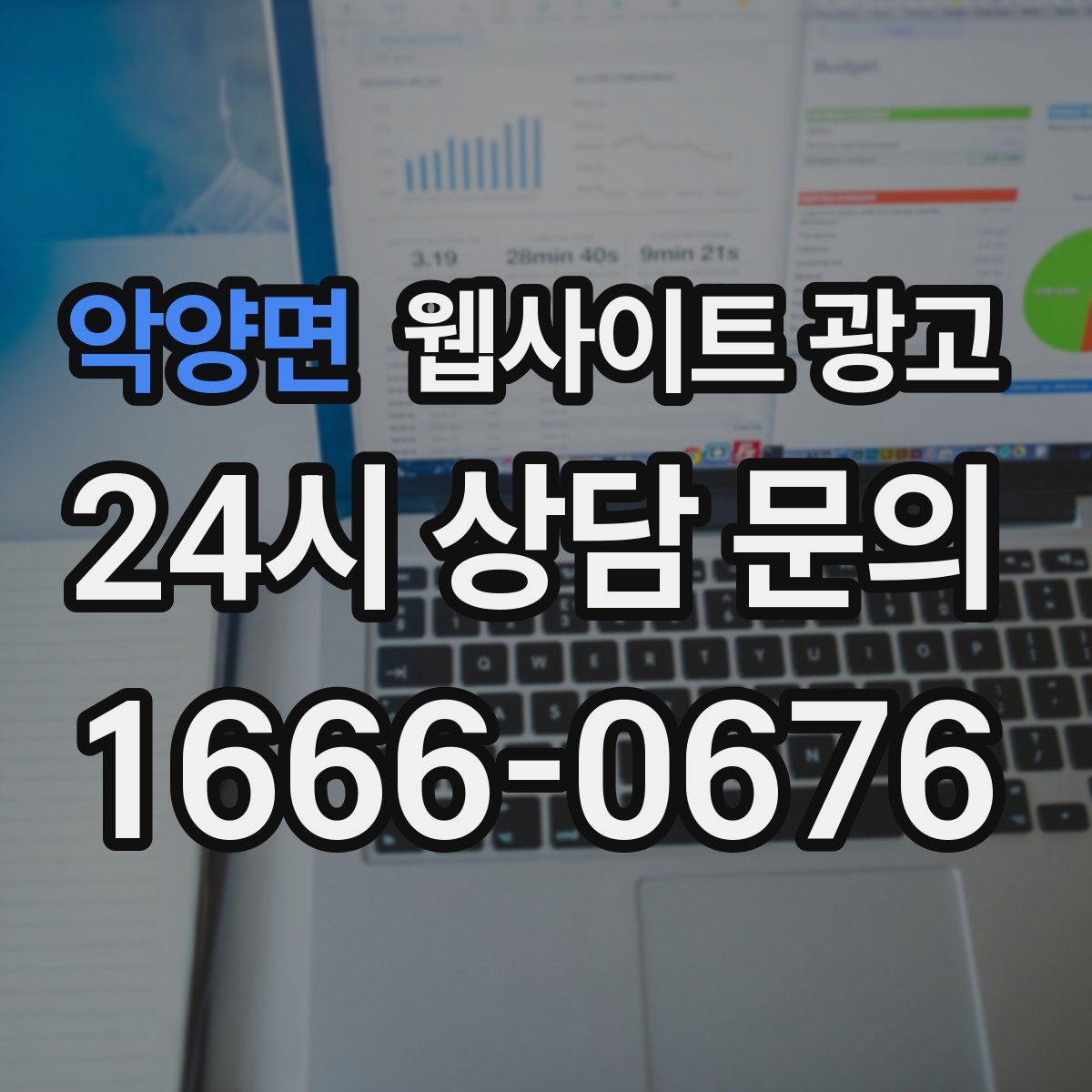 악양면 웹사이트 광고