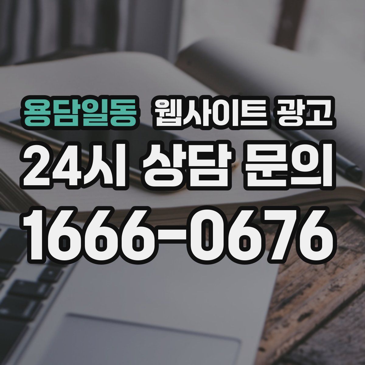 용담일동 웹사이트 광고