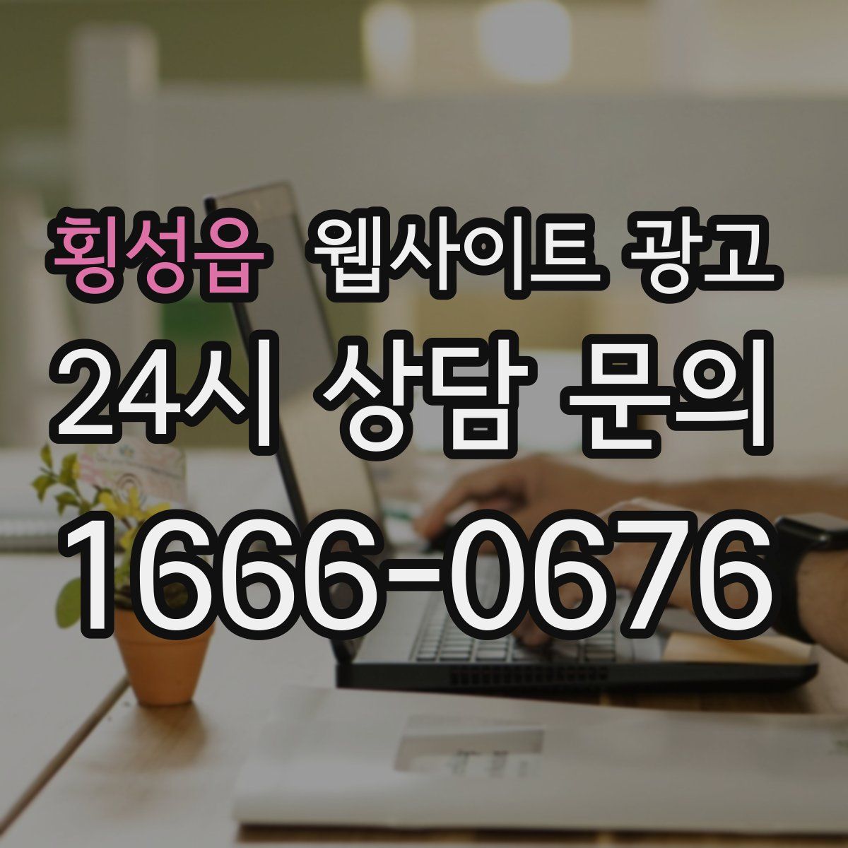 횡성읍 웹사이트 광고