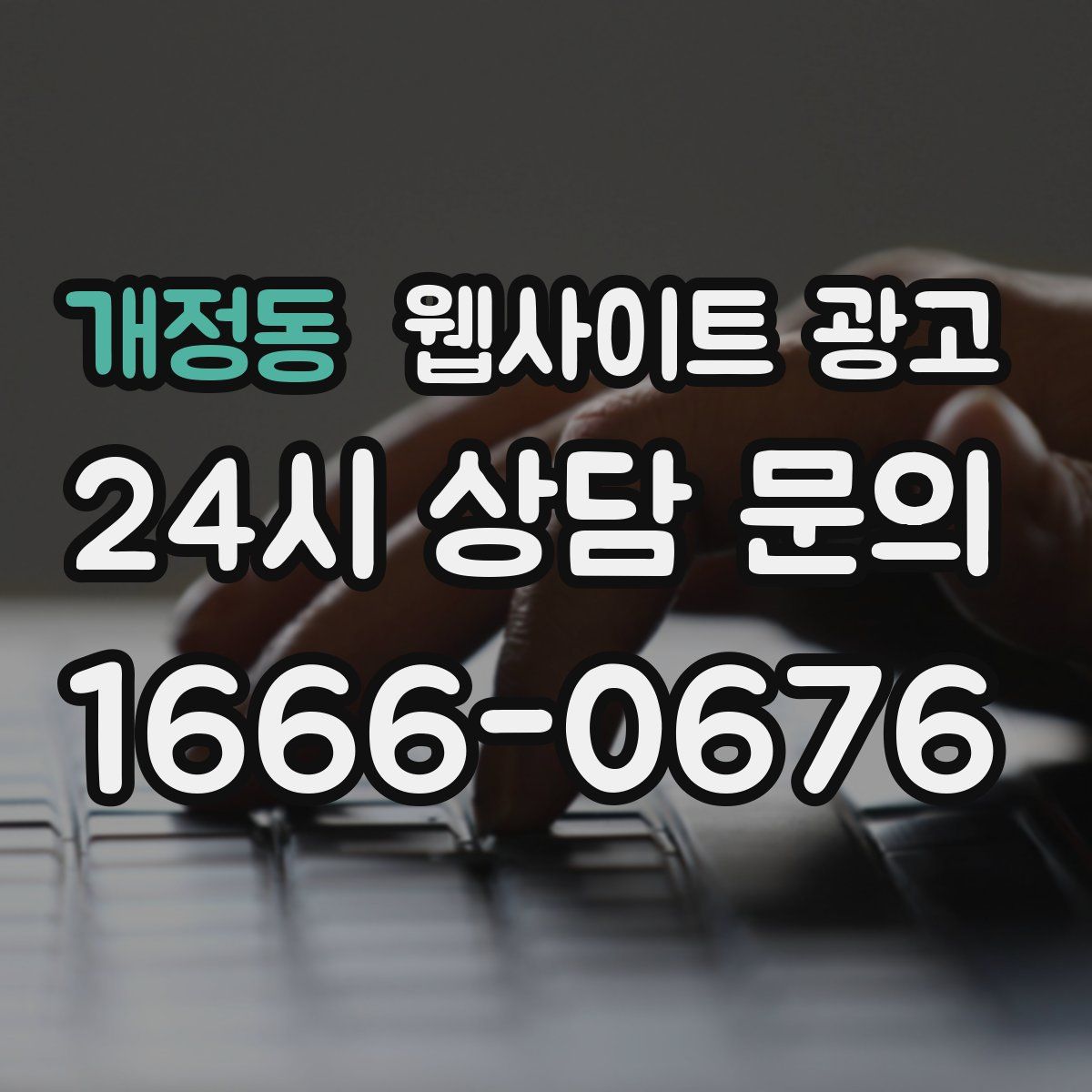 개정동 웹사이트 광고
