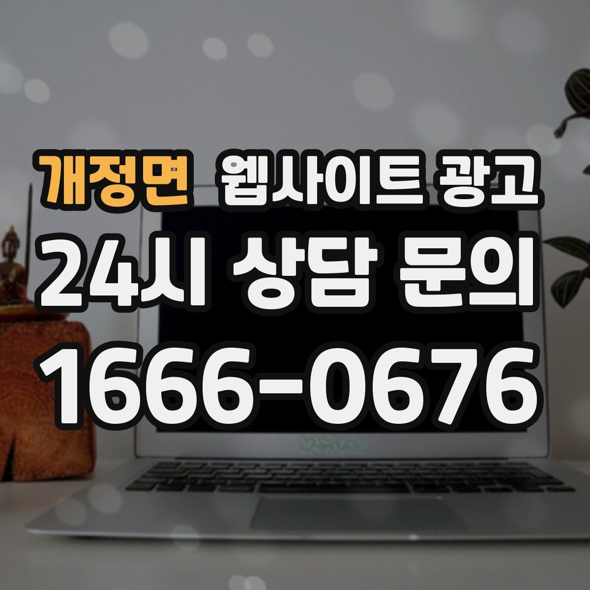 개정면 웹사이트 광고