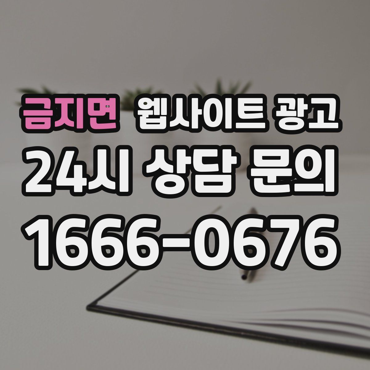 금지면 웹사이트 광고