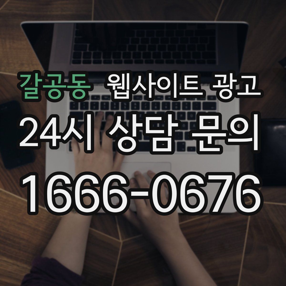 갈공동 웹사이트 광고