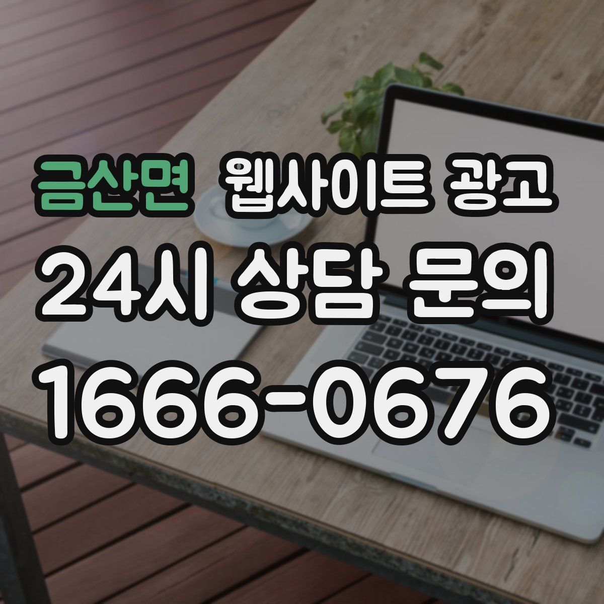 금산면 웹사이트 광고