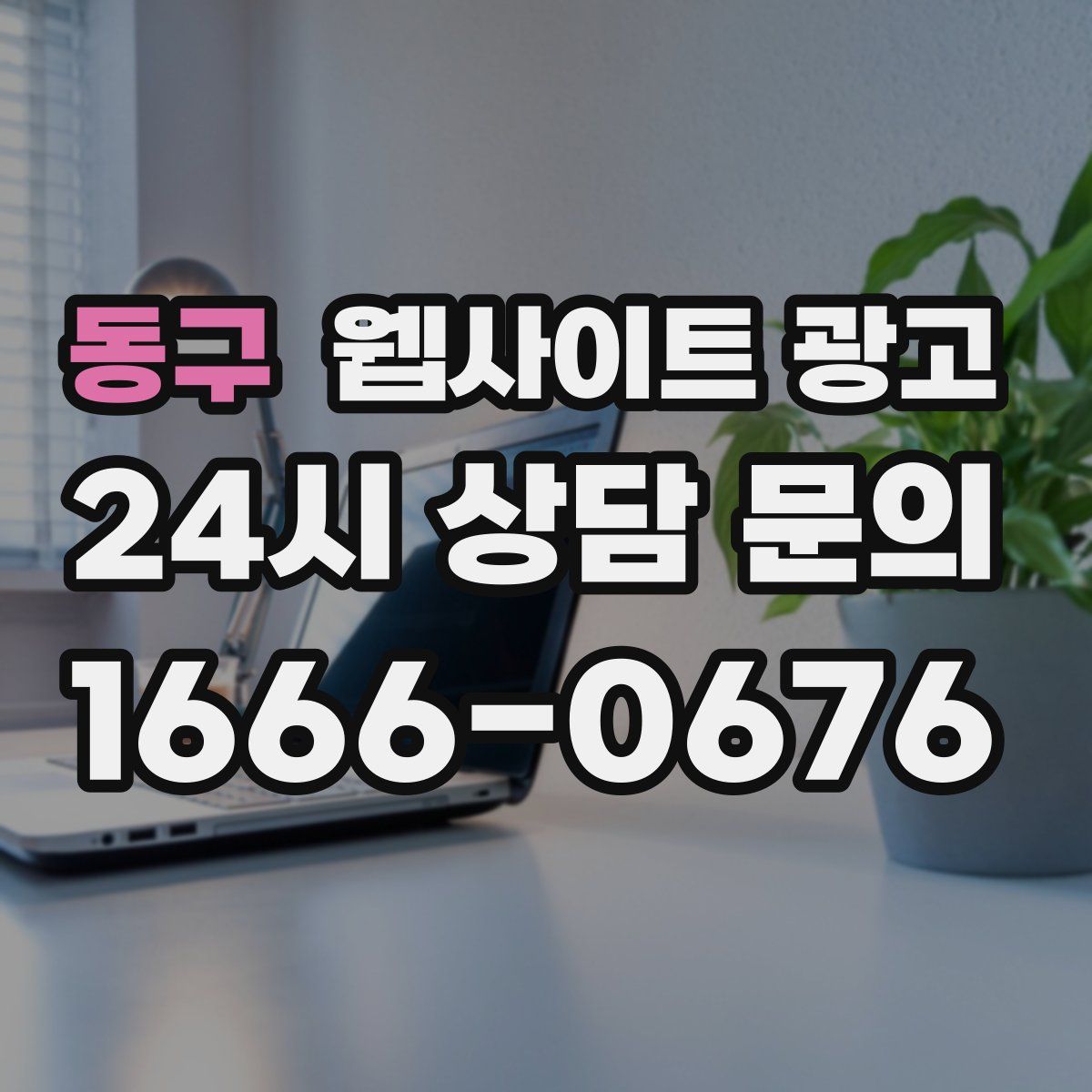 동구 웹사이트 광고