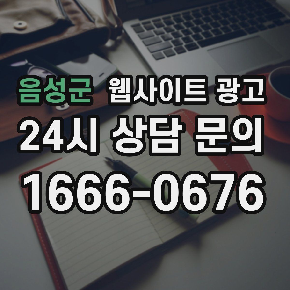 음성군 웹사이트 광고