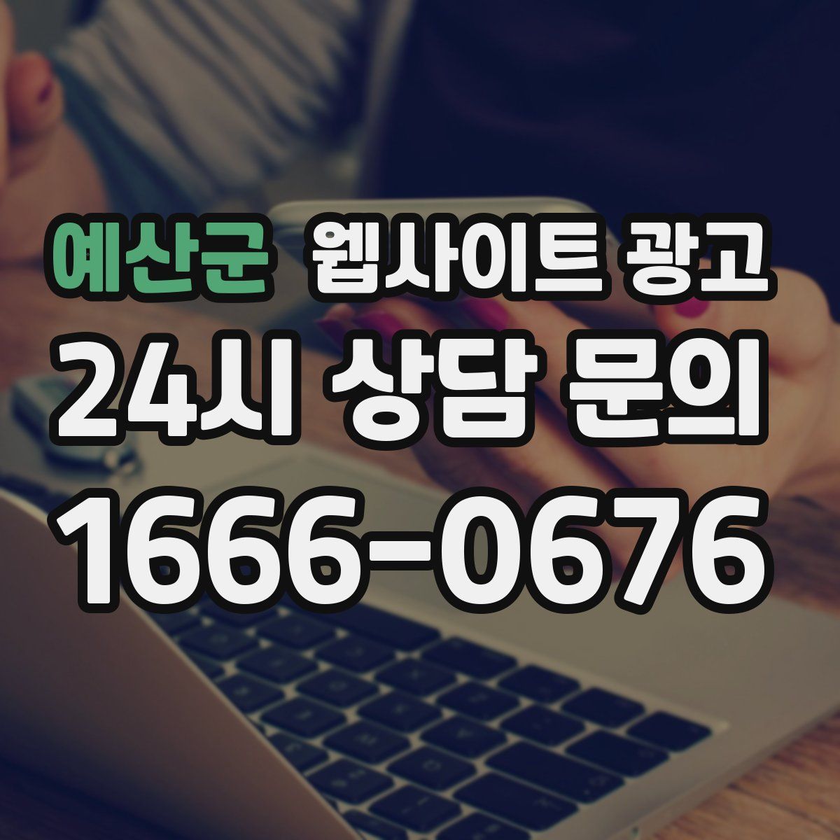 예산군 웹사이트 광고