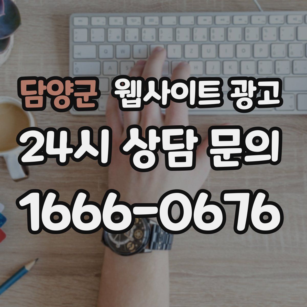 담양군 웹사이트 광고