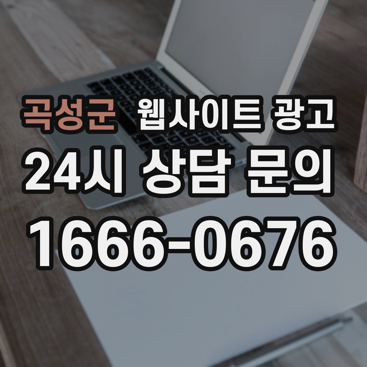 곡성군 웹사이트 광고