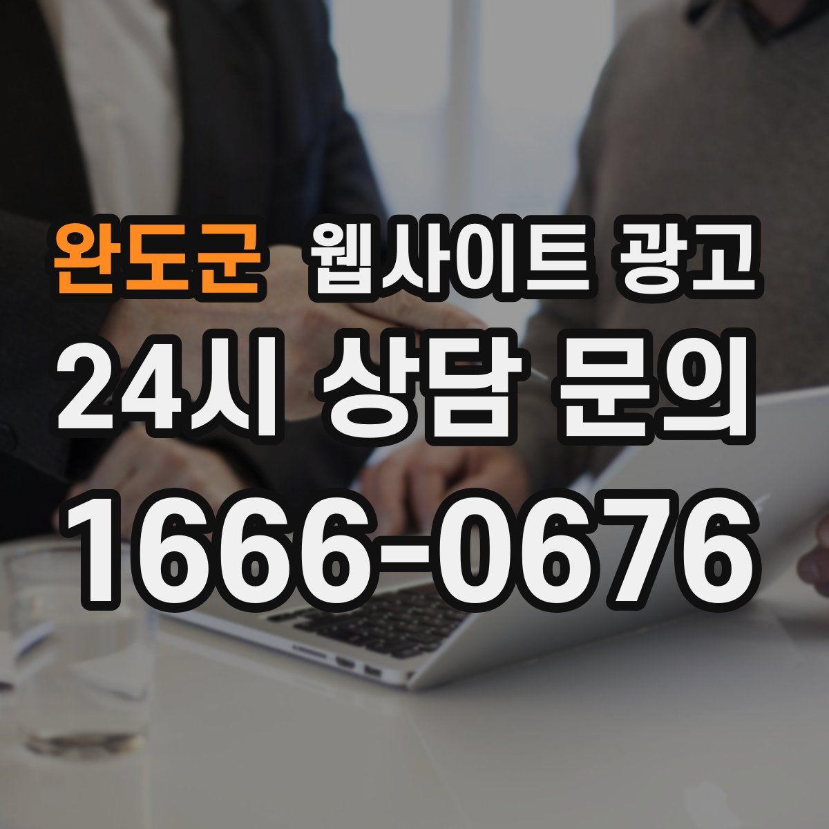 완도군 웹사이트 광고