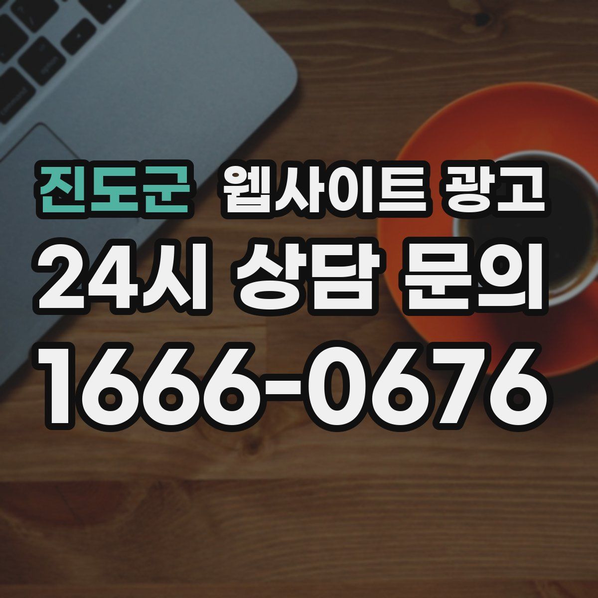 진도군 웹사이트 광고