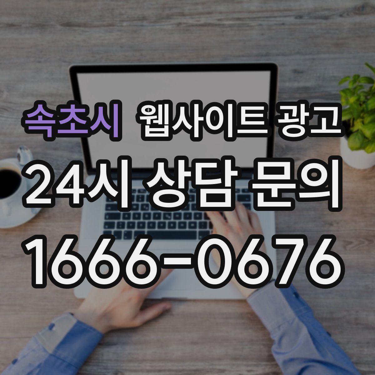 속초시 웹사이트 광고