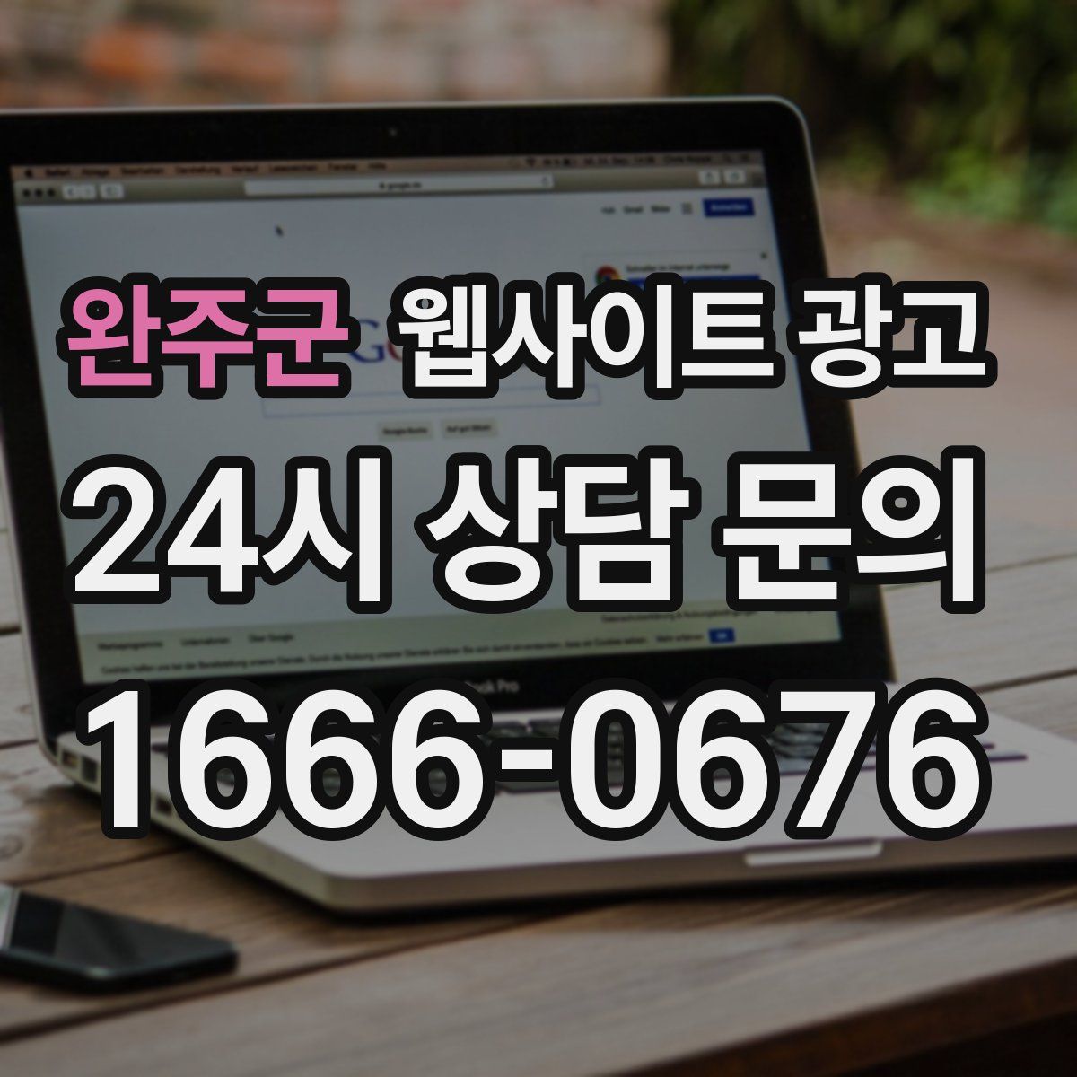 완주군 웹사이트 광고