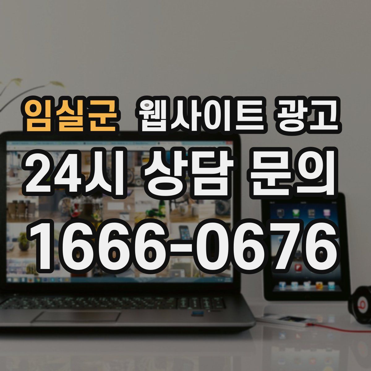 임실군 웹사이트 광고