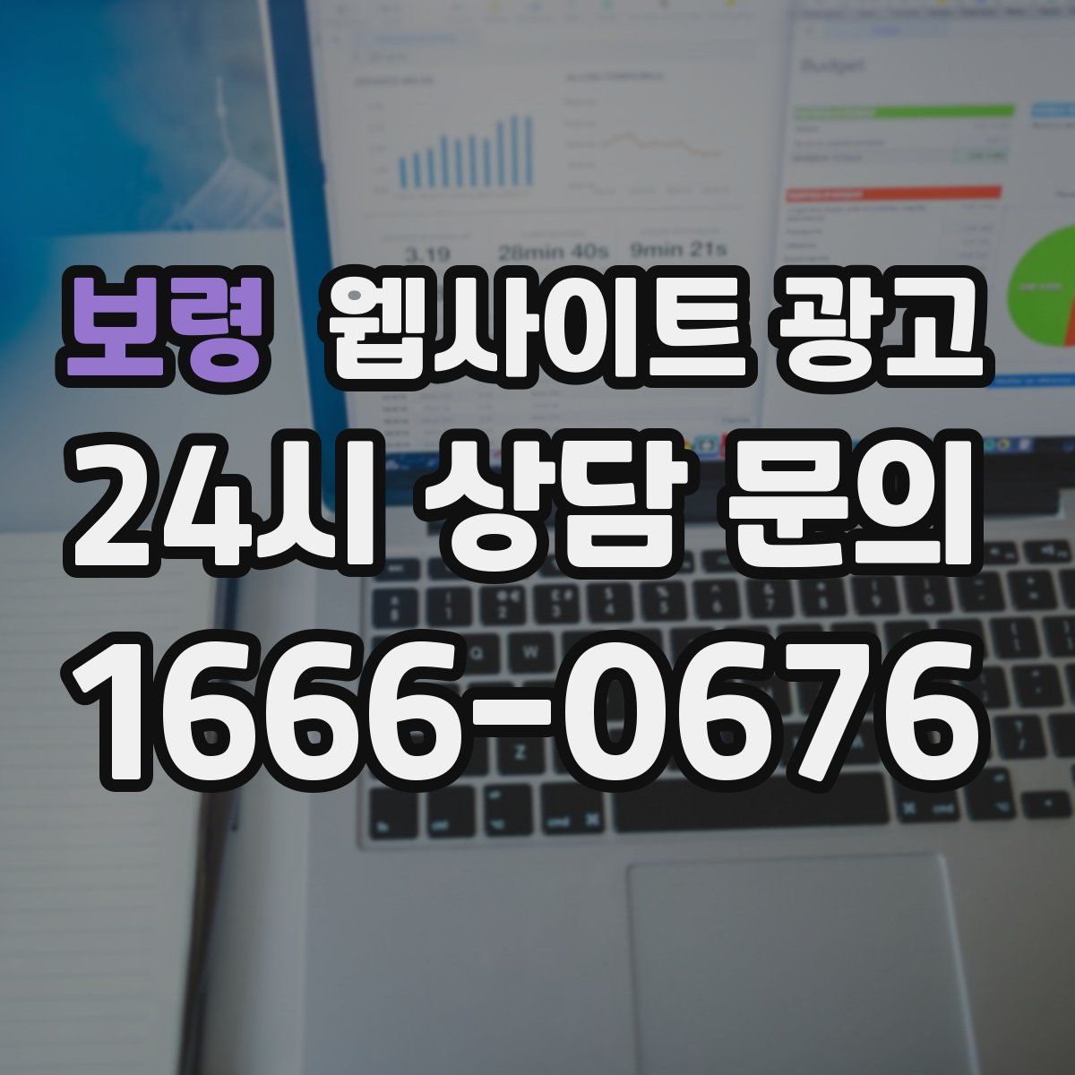 보령 웹사이트 광고