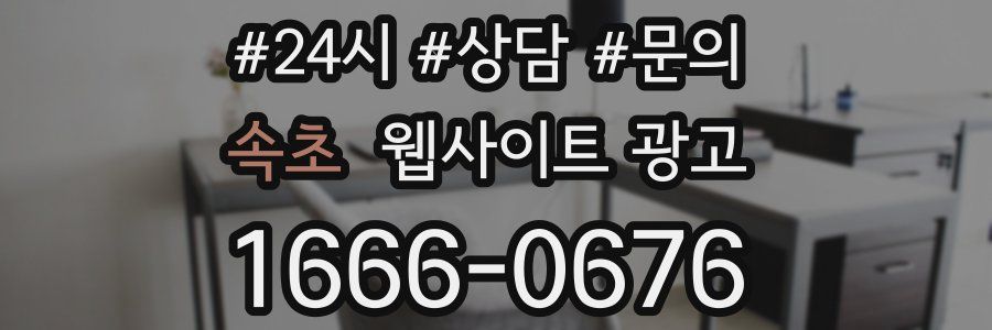 속초 웹사이트 광고