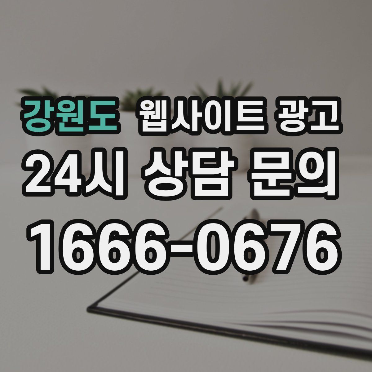 강원도 웹사이트 광고