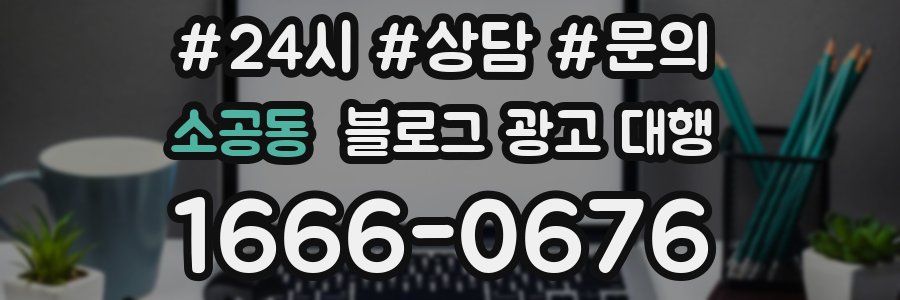 소공동 블로그 광고 대행