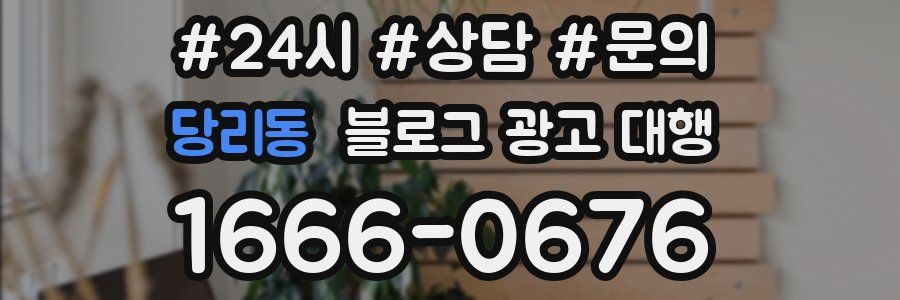 당리동 블로그 광고 대행