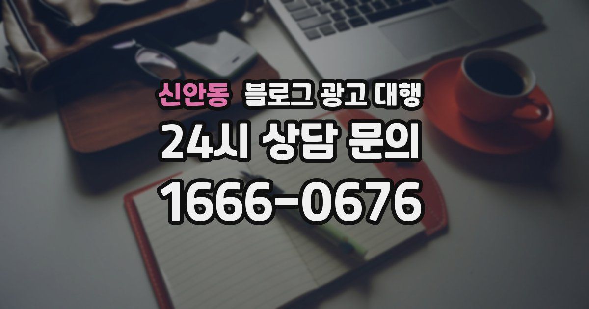 신안동 블로그 광고 대행