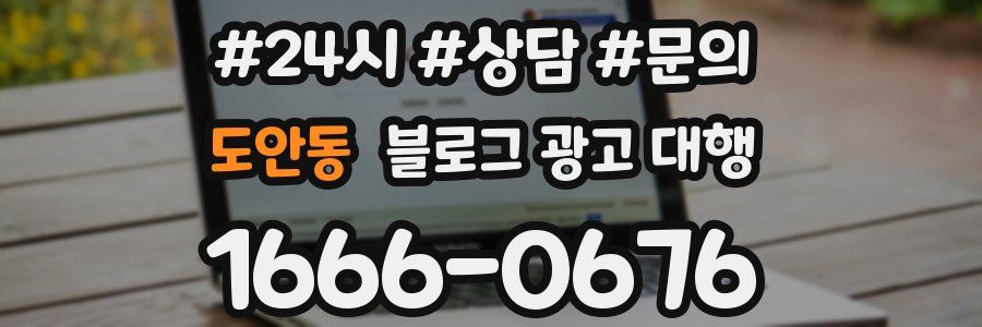 도안동 블로그 광고 대행