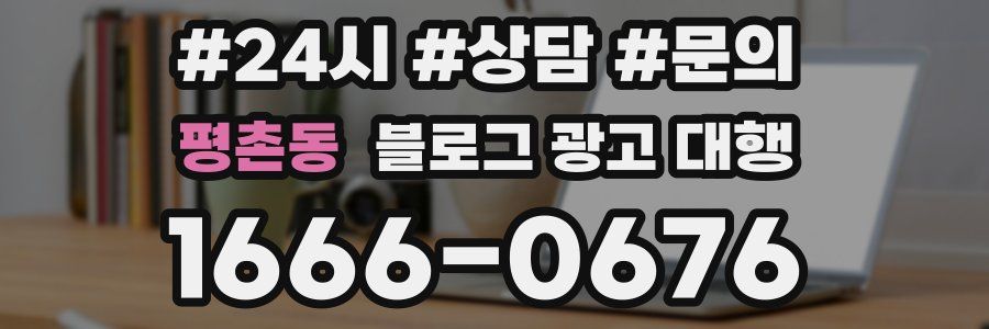 평촌동 블로그 광고 대행