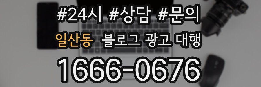 일산동 블로그 광고 대행