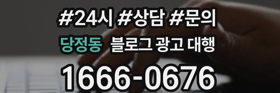 당정동 블로그 광고 대행