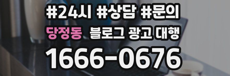 당정동 블로그 광고 대행