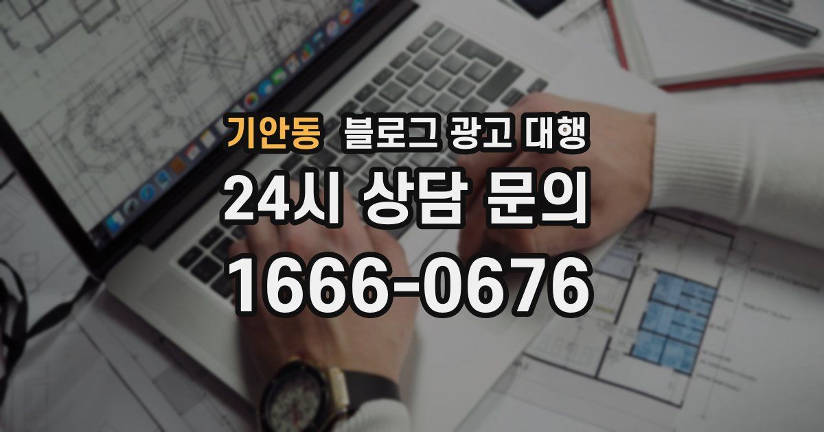 기안동 블로그 광고 대행