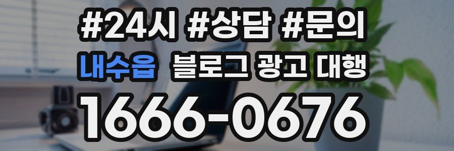 내수읍 블로그 광고 대행