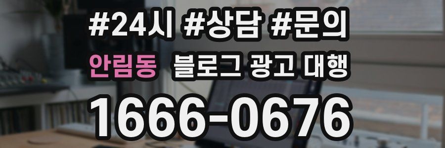 안림동 블로그 광고 대행