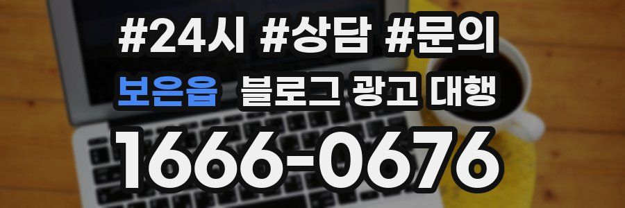 보은읍 블로그 광고 대행