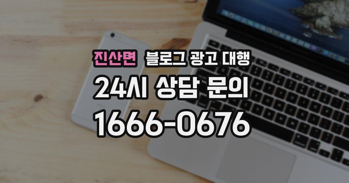 진산면 블로그 광고 대행