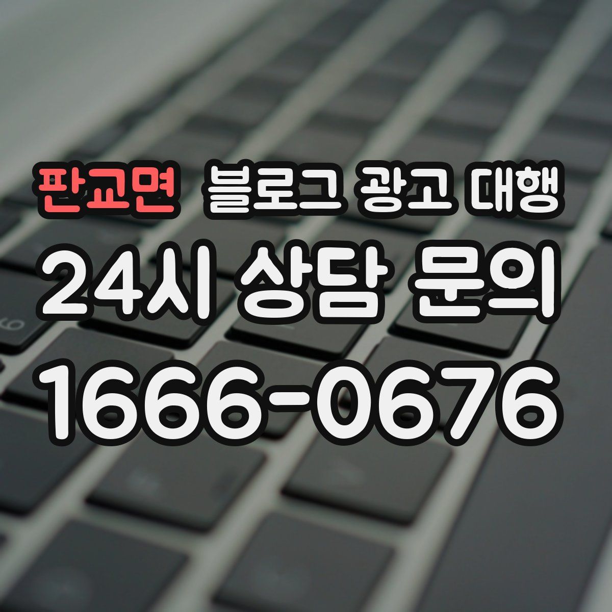 판교면 블로그 광고 대행